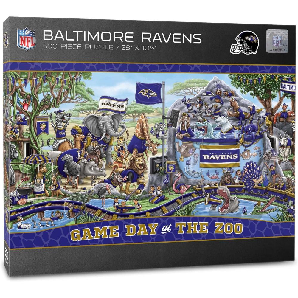 imageYouTheFan NFL Game Day at The Zoo 500pc PuzzleBaltimore Ravens