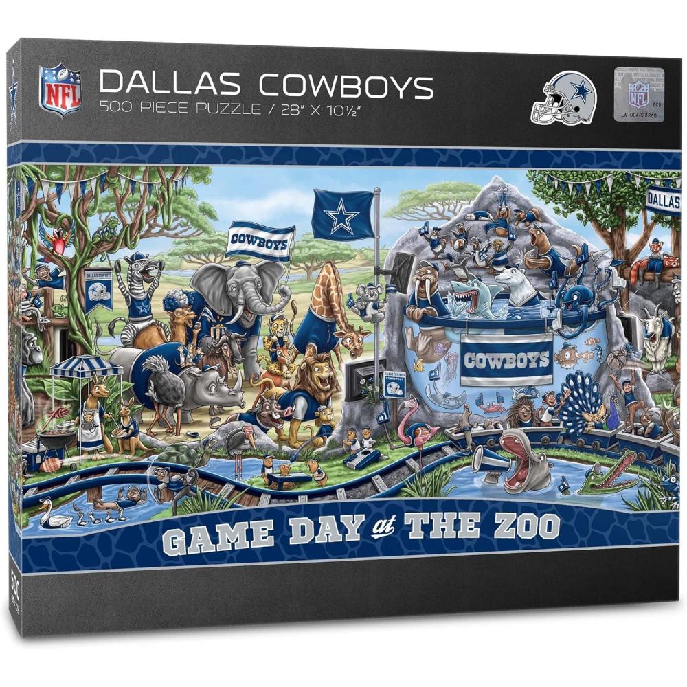 imageYouTheFan NFL Game Day at The Zoo 500pc PuzzleDallas Cowboys