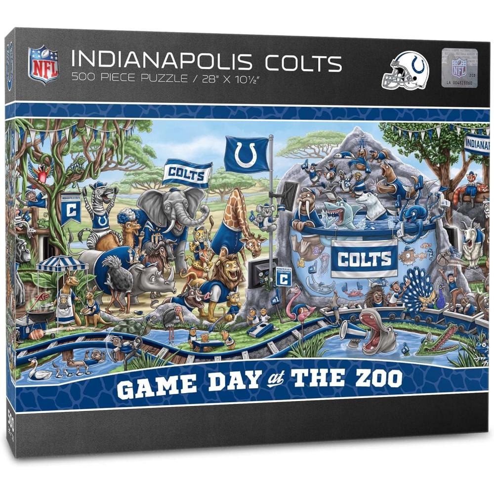 imageYouTheFan NFL Game Day at The Zoo 500pc PuzzleIndianapolis Colts