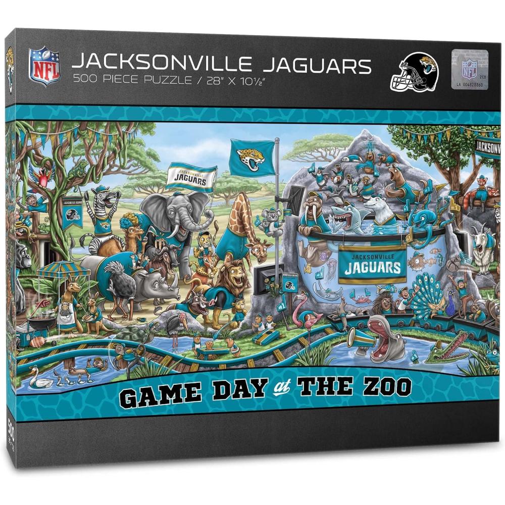 imageYouTheFan NFL Game Day at The Zoo 500pc PuzzleJacksonville Jaguars