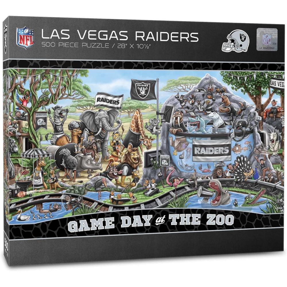 imageYouTheFan NFL Game Day at The Zoo 500pc PuzzleLas Vegas Raiders