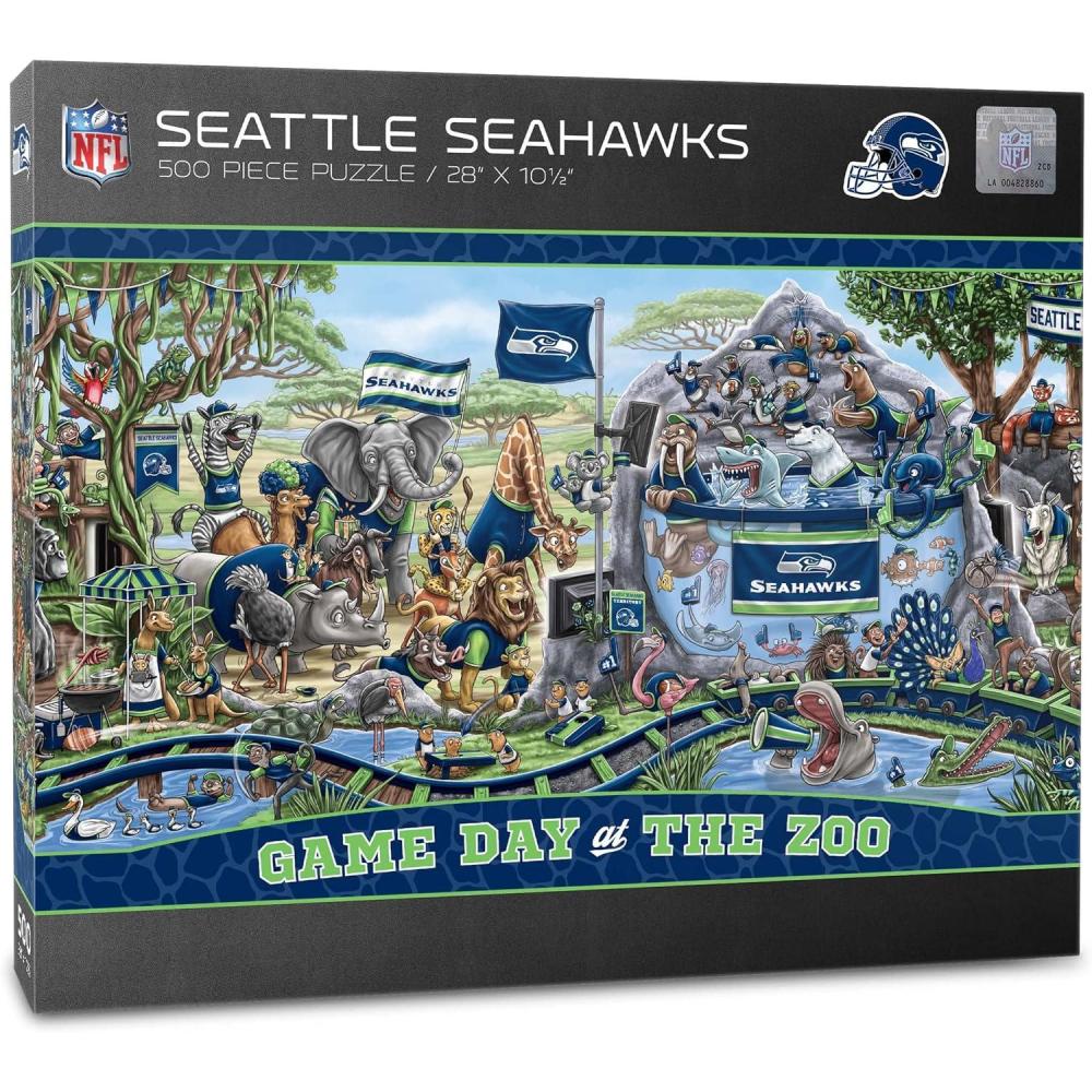 imageYouTheFan NFL Game Day at The Zoo 500pc PuzzleSeattle Seahawks