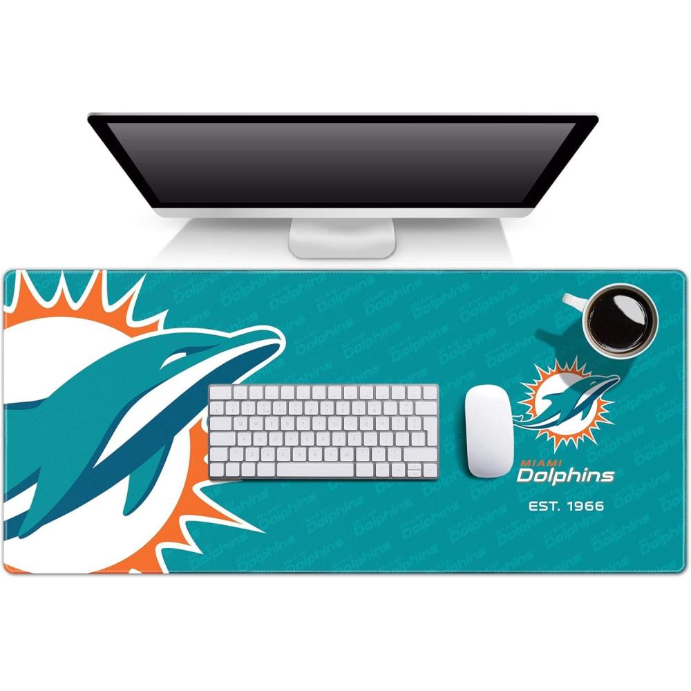 imageYouTheFan NFL Logo Series DeskpadMiami Dolphins