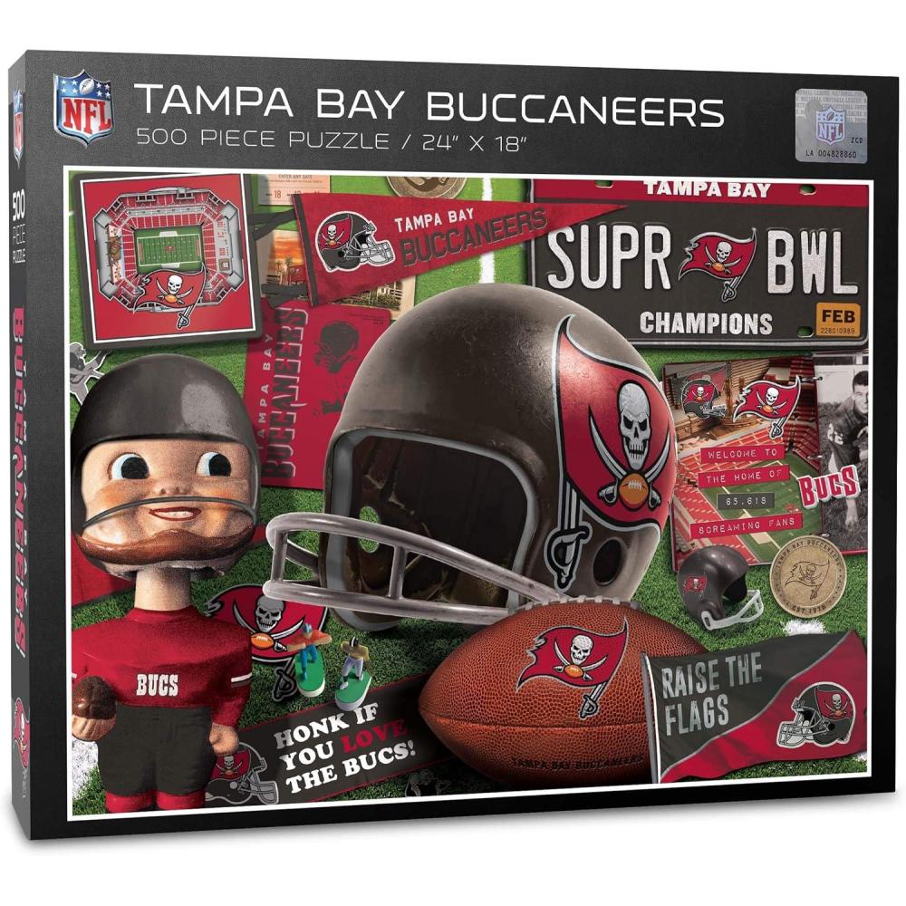 imageYouTheFan NFL Retro Series Puzzle 500 PiecesTampa Bay Buccaneers