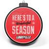 YouTheFan NCAA 3D Logo Series Ornament(Louisville Cardinals)