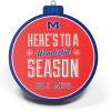 YouTheFan NCAA 3D Logo Series Ornament(Mississippi Rebels)