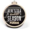 YouTheFan NCAA 3D Logo Series Ornament(Purdue Boilermakers)