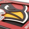 YouTheFan NFL 12×12 Logo Series Wall Art(Arizona Cardinals)