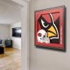 YouTheFan NFL 12×12 Logo Series Wall Art(Arizona Cardinals)