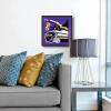 YouTheFan NFL 12×12 Logo Series Wall Art(Baltimore Ravens)