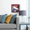 YouTheFan NFL 12×12 Logo Series Wall Art(Denver Broncos)