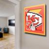 YouTheFan NFL 12×12 Logo Series Wall Art(Kansas City Chiefs)