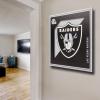 YouTheFan NFL 12×12 Logo Series Wall Art(Las Vegas Raiders)