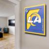 YouTheFan NFL 12×12 Logo Series Wall Art(Los Angeles Rams)