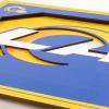 YouTheFan NFL 12×12 Logo Series Wall Art(Los Angeles Rams)