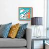YouTheFan NFL 12×12 Logo Series Wall Art(Miami Dolphins)