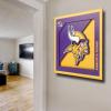 YouTheFan NFL 12×12 Logo Series Wall Art(Minnesota Vikings)