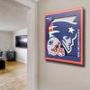 YouTheFan NFL 12×12 Logo Series Wall Art(New England Patriots)
