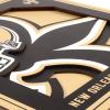 YouTheFan NFL 12×12 Logo Series Wall Art(New Orleans Saints)