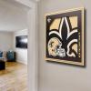 YouTheFan NFL 12×12 Logo Series Wall Art(New Orleans Saints)