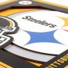 YouTheFan NFL 12×12 Logo Series Wall Art(Pittsburgh Steelers)