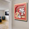 YouTheFan NFL 12×12 Logo Series Wall Art(San Francisco 49ers)