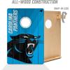 YouTheFan NFL 2’ x 3’ Wood Cornhole Game(Carolina Panthers)