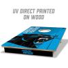 YouTheFan NFL 2’ x 3’ Wood Cornhole Game(Carolina Panthers)