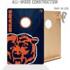 YouTheFan NFL 2’ x 3’ Wood Cornhole Game(Chicago Bears)