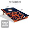 YouTheFan NFL 2’ x 3’ Wood Cornhole Game(Chicago Bears)