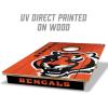 YouTheFan NFL 2’ x 3’ Wood Cornhole Game(Cincinnati Bengals)