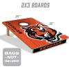YouTheFan NFL 2’ x 3’ Wood Cornhole Game(Cincinnati Bengals)