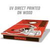 YouTheFan NFL 2’ x 3’ Wood Cornhole Game(Cleveland Browns)