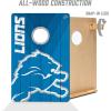 YouTheFan NFL 2’ x 3’ Wood Cornhole Game(Detroit Lions)