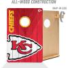 YouTheFan NFL 2’ x 3’ Wood Cornhole Game(Kansas City Chiefs)
