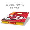 YouTheFan NFL 2’ x 3’ Wood Cornhole Game(Kansas City Chiefs)