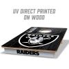 YouTheFan NFL 2’ x 3’ Wood Cornhole Game(Las Vegas Raiders)