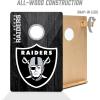 YouTheFan NFL 2’ x 3’ Wood Cornhole Game(Las Vegas Raiders)