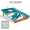 YouTheFan NFL 2’ x 3’ Wood Cornhole Game(Miami Dolphins)