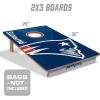YouTheFan NFL 2’ x 3’ Wood Cornhole Game(New England Patriots)