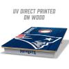 YouTheFan NFL 2’ x 3’ Wood Cornhole Game(New England Patriots)
