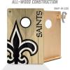 YouTheFan NFL 2’ x 3’ Wood Cornhole Game(New Orleans Saints)