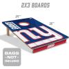 YouTheFan NFL 2’ x 3’ Wood Cornhole Game(New York Giants)