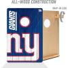 YouTheFan NFL 2’ x 3’ Wood Cornhole Game(New York Giants)