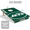YouTheFan NFL 2’ x 3’ Wood Cornhole Game(New York Jets)