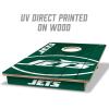 YouTheFan NFL 2’ x 3’ Wood Cornhole Game(New York Jets)