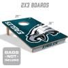 YouTheFan NFL 2’ x 3’ Wood Cornhole Game(Philadelphia Eagles)