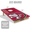 YouTheFan NFL 2’ x 3’ Wood Cornhole Game(San Francisco 49ers)