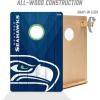 YouTheFan NFL 2’ x 3’ Wood Cornhole Game(Seattle Seahawks)