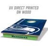 YouTheFan NFL 2’ x 3’ Wood Cornhole Game(Seattle Seahawks)
